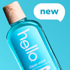 Hello Clean Mint Antigingivitis Mouthwash with Aloe, 3 Pack, 17.6 fl oz