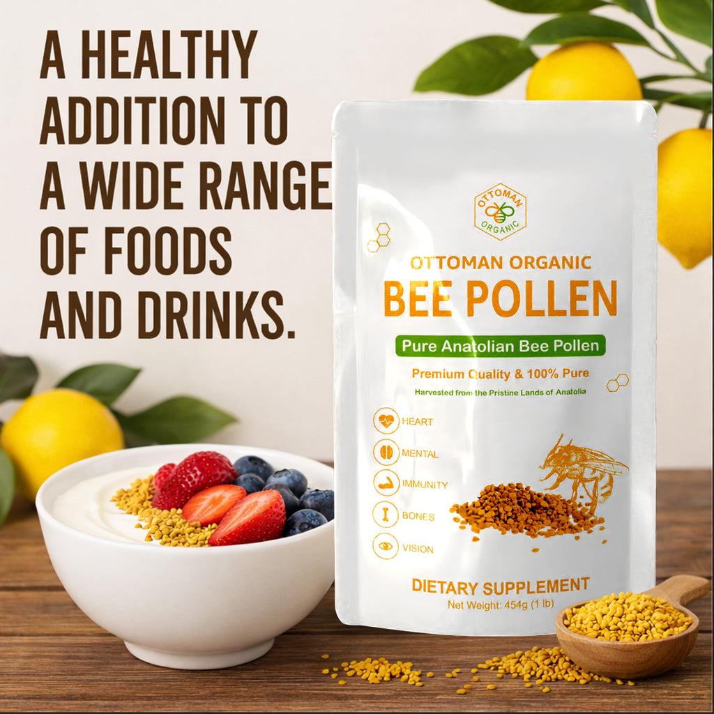 ottoman organic Bee Pollen, 1 Pound (Pack of 1) | USDA Organic