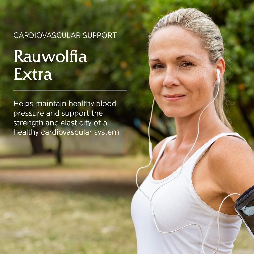 Vitanica Rauwolfia Extra, Cardiovascular Support Supplement, Vegan, 90 Capsules