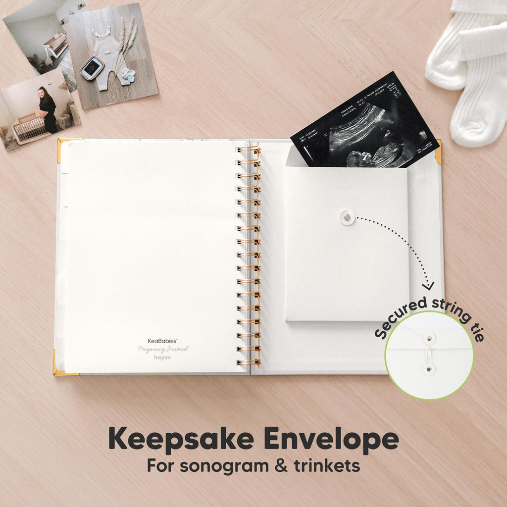 Pregnancy Journal for First Time Moms Gifts - 90 Pages Hardcover (Alpine)