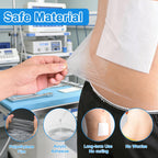 15Pcs 10.2"x10.2" Shower Shields Wound Cover, Large Waterproof Protector Bandage with Non-Stick Central Pad, Adhesive Dressing Film for Dialysis Catheter Post Surgical PICC Line
