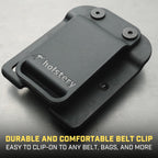Holstery MagMaster | Magnetic Tool Holder - Strong Clip-On Belt Magnet Holster for Screws, Hammer, Sockets, Pliers, Drill Bit, Wrench, or Any Magnetic Tools and Hardware