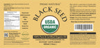 PRIME NATURAL Organic Black Seed Oil 16oz - Cold Pressed Unrefined High Thymoquinone 1.7% USDA Certified - Turkish Origin Potent Nigella Sativa Liquid - Vegan Omega 3 6 9, Antioxidant