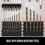 CRAFTSMAN Drill Bit Set 60 Pieces, Impact Driver and Screwdriver Bit Set , Includes Nut Drivers (CMAF1260)