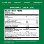 Amazing Grass Fizzy Green Tablets Superfood: Green Superfood Water Flavoring Tablet with Antioxidants & Alkalizing Greens, Lemon Lime, 10 Count (Pack of 3)