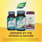Nature's Way Completia Diabetic Multivitamin, Provides Essential Nutrients, with Alpha Lipoic Acid, Cinnamon, Fenugreek, Taurine, Lutein, High Potency B-Vitamins, 60 Tablets (Packaging May Vary)