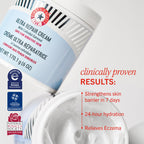 First Aid Beauty - Ultra Repair Cream, Intense Hydration Whipped Colloidal Oatmeal, Strengthens Skin Barrier in 7 Days & Helps Relieve Eczema, Luxury Face & Body Moisturizer, Grapefruit Scent, 12 oz