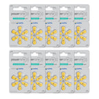 PowerOne Hearing Aid Batteries Size 10, PR70 60 Batteries