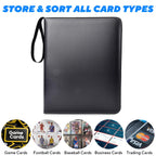 ULLTOON Portable 9-Pocket Trading Card Binder, Holds 1080 Cards