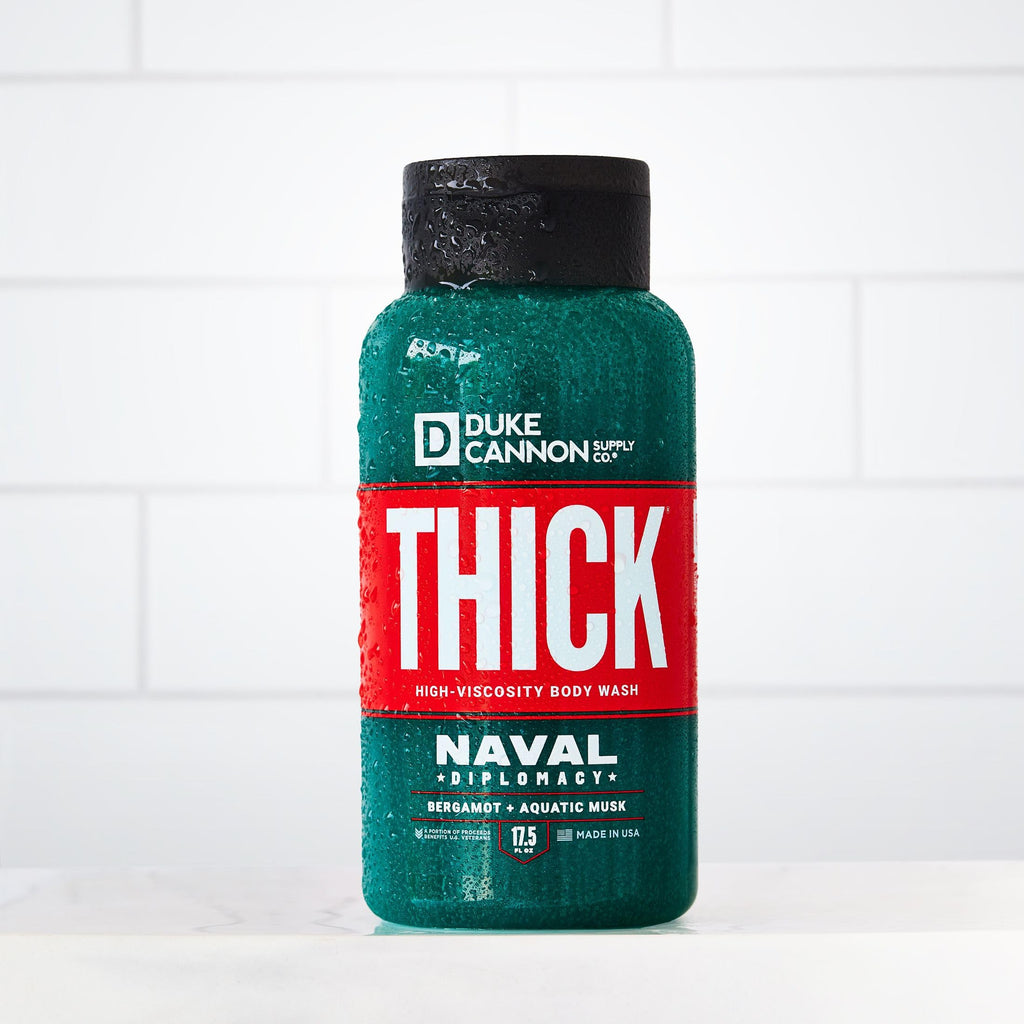 Duke Cannon Supply Co. THICK High-Viscosity Body Wash for Men - Smells Like Naval Supremacy, 17.5 Fl Oz 3PACK