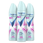Degree Advanced Antiperspirant Deodorant Dry Spray, 3 Pack, 3.8 oz