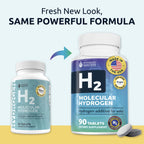 Invigorated Water Hydrogen Water Tablets with Magnesium - 12 PPM H2 Molecular Hydrogen Tablets for Drinking Water - Supports Energy, Brain, & Cognitive Health - Non-GMO (90 Servings, Unflavored)