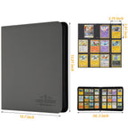 Foalgo Trading Card Binder, Card Collection Binder Album Folder with 720 Side Loading Pockets, 12 Pocket Trading Card Album Folder for TGC,MTG, Baseball Cards, Yugioh