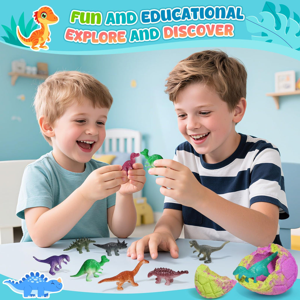 Bofuoos Dinosaur Bath Bombs for Kids with Surprise Inside, Gifts for Kids