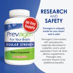 Prevagen Regular Strength - 180 Capsules (6 Month Supply) | Formulated for Your Brain | 10mg of Apoaequorin Plus Vitamin D3 with 7-Day Pill Minder