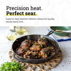 Lodge Pre-Seasoned Cast Iron Skillet, PFAS-Free, 12 Inches