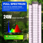 Barrina 2FT T8 LED Grow Light, Full Spectrum Plant Growing Lights, 6 Packs