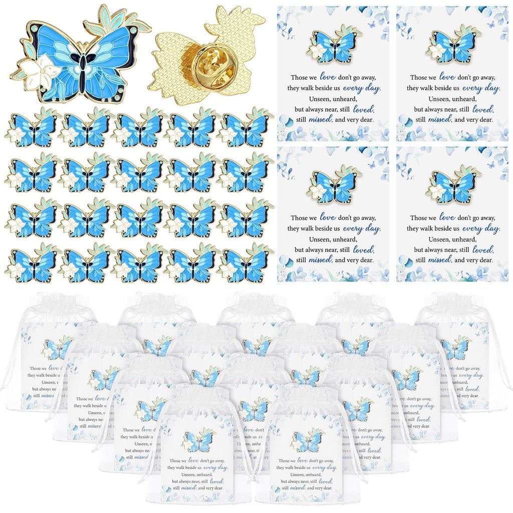 Liliaafar 50 Funeral Favor for Guest Celebration of Life Favors,Blue