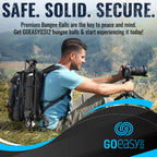 GOEASY0312 Ball Bungee Cords 6 Inch - 50 PCS Bungee Balls with Elastic String for Canopy, Tarp, Straps, Tent, Poles & Wires, for Outdoor & Indoor Activities