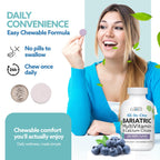 Bariatric Choice All-in-One Chewable Bariatric MultiVitamin with Iron & Calcium Citrate, Very Berry (120ct)