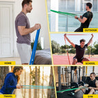 Pull Up Bands, Resistance Bands, Pull Up Assistance Band Exercise Bands for Men & Women Working Out, Body Stretching, Physical Therapy, Muscle Training - Green