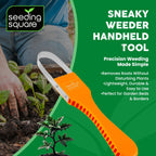 Handheld Weed Puller Tool for Vegetable Garden and Flower Bed Weeding Tools
