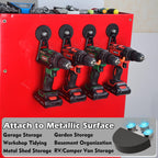 MUTUACTOR Magnetic Hooks Heavy Duty,2PCS Strong Magnetic Garage Hooks for Cruise Cabins,Anti-Scratch Magnet with Long Hooks for Power Drill,Garden Tools,Hose,Tool Chest,Steel Pegboard,Workshop