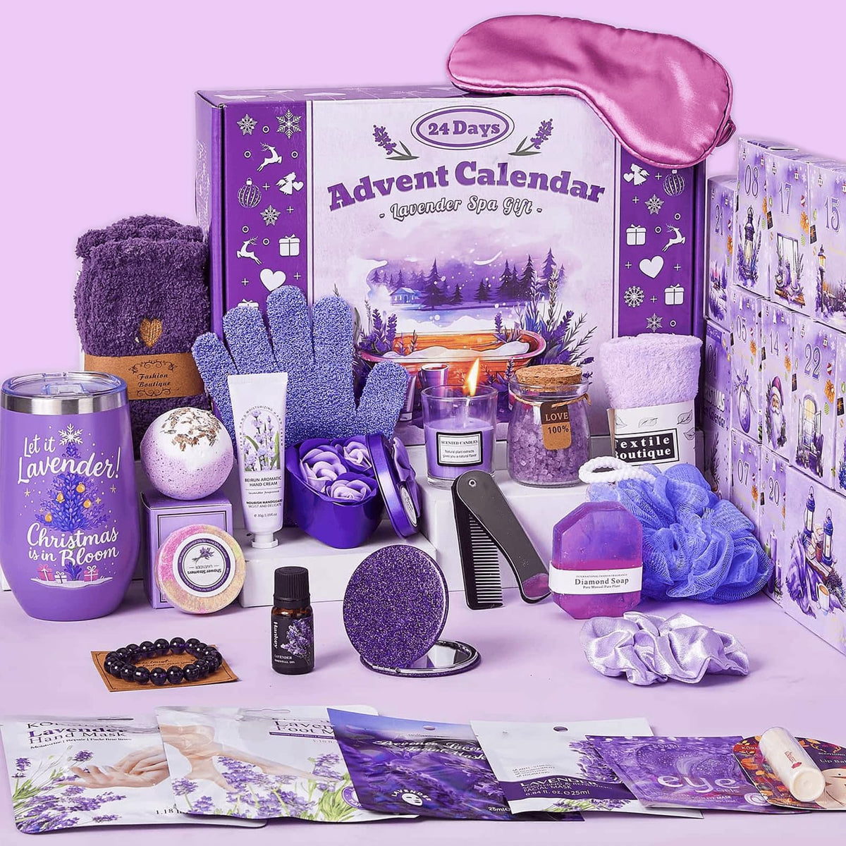 Exun Advent Calendar 2026 Adult Women -24 Days of Christmas Countdown Gifts