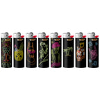 BIC Maxi Pocket Lighter, Special Edition Neon Series, Great for Candles and Firepits, 8 Count Pack of Lighters