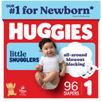 Huggies Little Snugglers Diapers Size 1, 96 Count