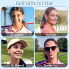 SmileBelle Sterling Silver Golf Earrings for Women Golfer Gifts Accessories