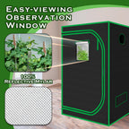 Green Hut 3x3 Grow Tent, 36"x36"x72" Hydroponics Growing Tent