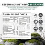 Wild Methylated Multivitamin for Women & Men | Daily Multi Vitamin | MTHFR Supplement Without Iron | Methylated B12, Folate, Vitamin C, A, K2, D, E, Choline, Biotin, ALA, CoQ10 & More (60 Capsules)