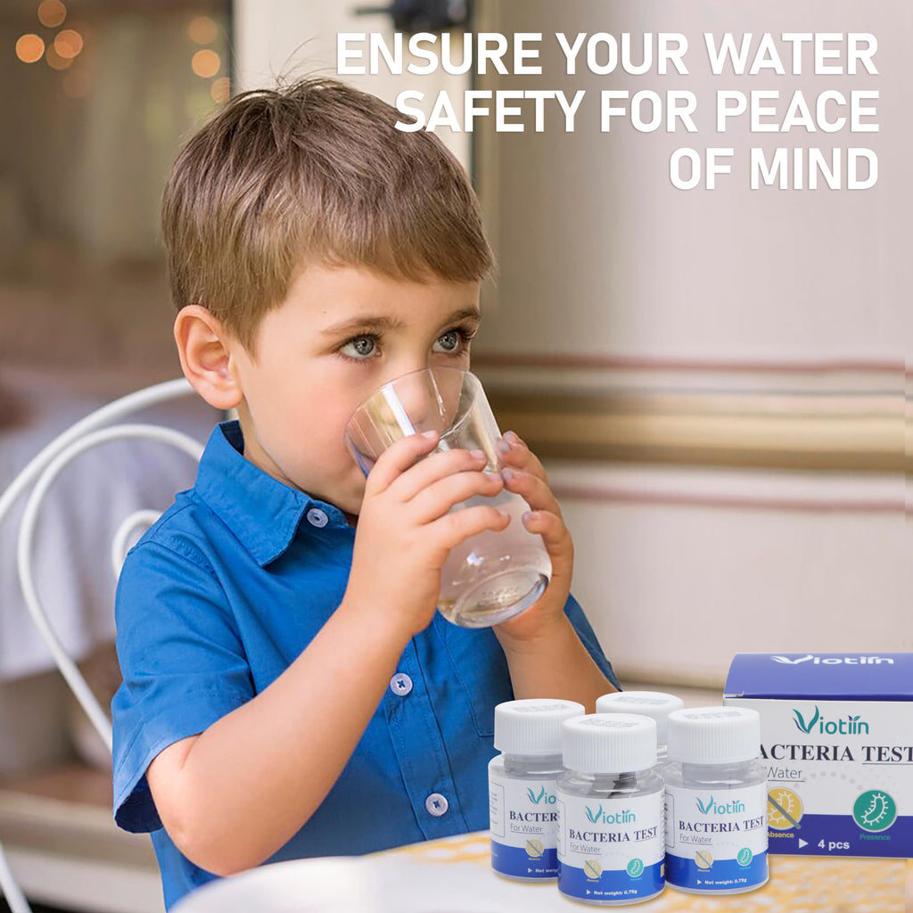 Viotiin 8 Pack E Coli and Coliform Bacteria Water Test Kit, EPA Approved, Water Quality Water Test Kit for Detect Well, Tap, Pool, Lake, Pond and Drinking Water