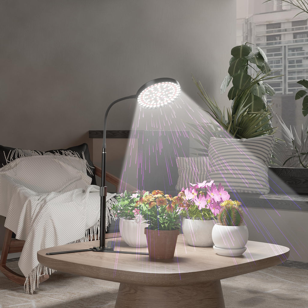 Grow Light for Plants Indoor Growing,Height 10-32'' with Dimming & Timer