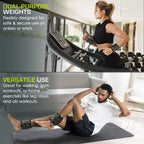 ProsourceFit Ankle / Wrist and Arm / Leg Weights Set of 2, Adjustable Strap for Men and Women, Grey 2 LB