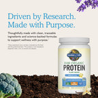 Garden of Life, Protein Powder, Vegan Protein Powder, Bcaa, Probiotics and Digestive Enzymes, Gluten and Lactose Free, Vanilla, 23.3 Ounce
