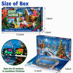 HozHoy Advent Calendar 2026 Kids Boys, 24 Days Toy Cars for Christmas, Blue