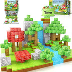 100PCS Magnetic Blocks-Build Mine Magnet World Set for Boys & Girls Age 3-5 6-8, STEM Sensory Toys for Toddlers Gifts for 3+ Years Old Girls Boys,1" Magnet Cubes Classroom Must Haves Construction Toys