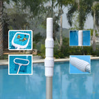 JSPJSP Pool Pole- Professional 9-Foot Telescopic Pool Cleaning Rod,Pool Rod Adjustable Telescopic Rod, Used for Cleaning Nets, Brushes, Vacuum Heads (9-feet)