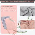 YOLOLOY Window Cloth & Enviro Cloth Set, Quality Replacement for Norwex Window & Enviro Cloth. Basic Package Cleaning Cloth. Clean and Leave No Traces. Only Water is Needed to Complete The Cleaning.