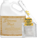 Tyler DIVA Glamorous Wash Laundry Detergent - 1 Gallon - With Olivi Stain Remover Pen - Fresh Scented Sachet - Laundry Detergent For Washing