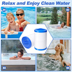 Foifatt PWW35L Hot Tub Filter Cartridge Filter Compatible with Unicel 4CH-935 Waterway 817-4035 Teleweir 35 SF, Pool & Spa Filter, 2 Pack