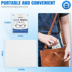 VOISEN Lens Wipes for Eyeglasses,450 Pack Eye Glasses Cleaner Wipes,Pre-Moistened Individually Wrapped Lens Wipes,Non-Scratching Non-Streaking,Safe for Eyeglasses, Goggles, Camera Lens, Phone