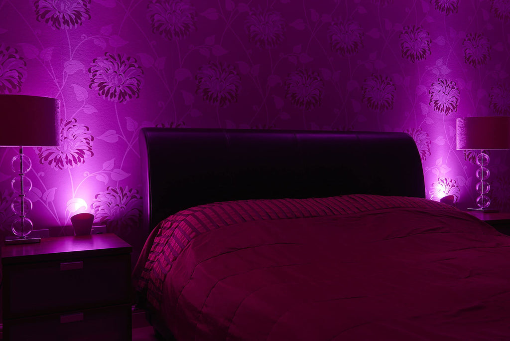 AURAGLOW Plugin GU10 Spotlight Uplighter Wall Sconce Wash Light Plug Socket Outlet Uplight Lamp - NO LED Bulb Included