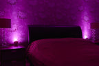 AURAGLOW Plugin GU10 Spotlight Uplighter Wall Sconce Wash Light Plug Socket Outlet Uplight Lamp - NO LED Bulb Included