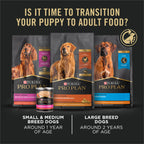 Purina Pro Plan Large Breed Dry Puppy Food, Chicken & Rice, 34 lb Bag