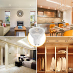 6 Pack GU10 LED Bulbs,Dimmable GU10 Bulb Replacement for Track Lighting