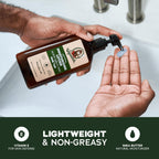 Dr. Squatch Natural Hand and Body Lotion for Men - Made with Shea Butter, Coconut Oil, Vitamin E for 24-Hr Moisturization - Pine Tar (10 fl oz, 2-Pack)