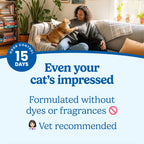 Fresh Step Advanced Simply Unscented Multi Cat Clumping Cat Litter, 18.5 lb
